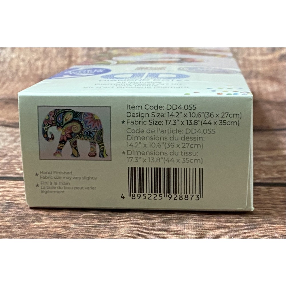 Diamond Dotz Exotic Elephant Diamond Dotting Kit New - Picture 4 of 4
